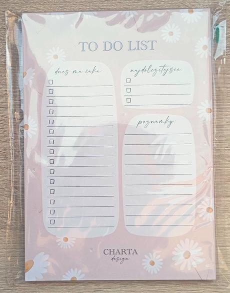 Plánovače - "to do list",