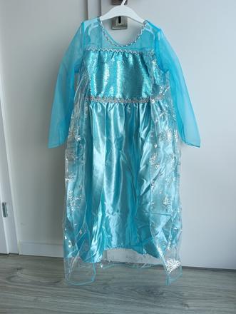 Frozen elsa šaty - veľkosť 140,