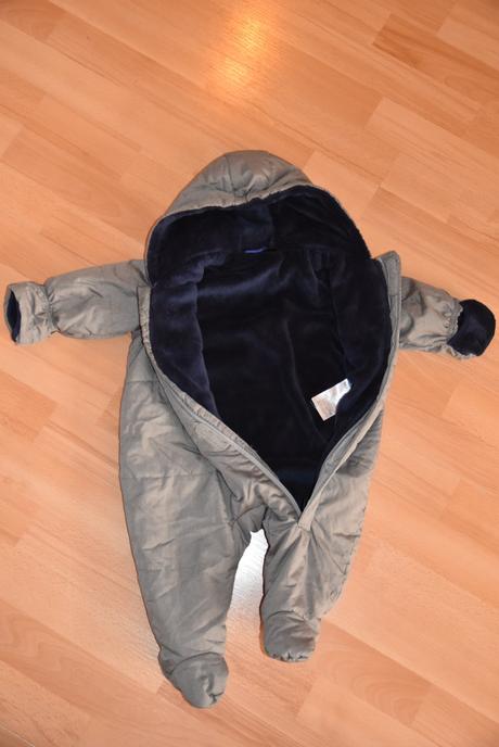 Sivý zimný overal, lupilu,62