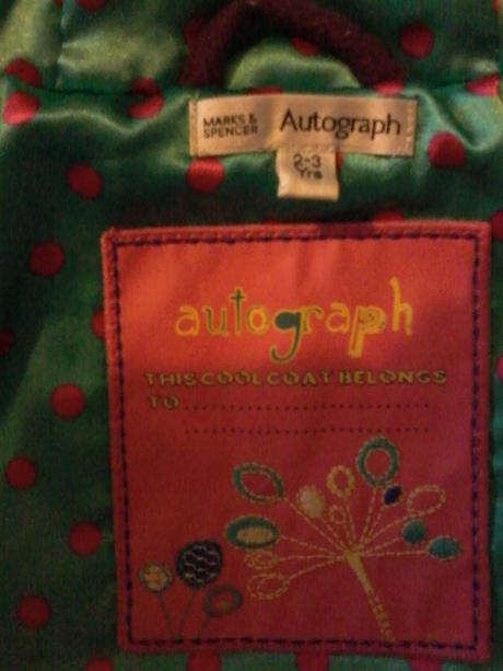 Kabátik na miernu zimu zn. mark&spancer, marks & spencer,98