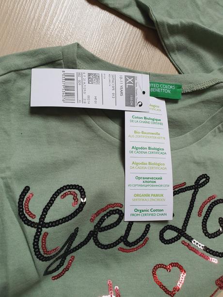 Tričko benetton, benetton,152