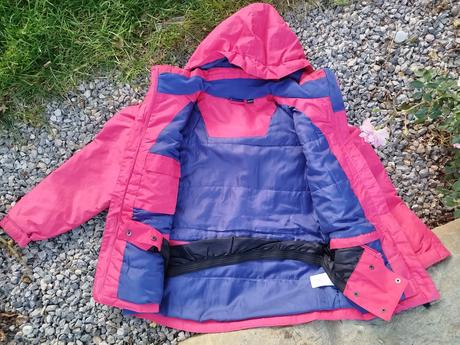 Dievčenská lyžiarska bunda, crivit,146