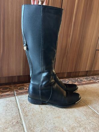 Kožené čižmy -36, 36