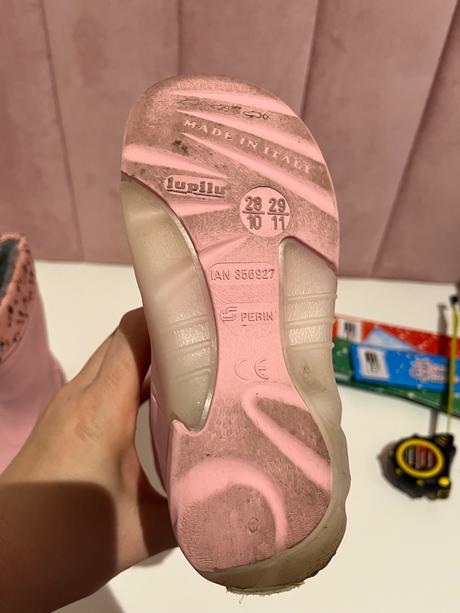 Zateplene gumaky svetielkujuce 28/29, lupilu,28