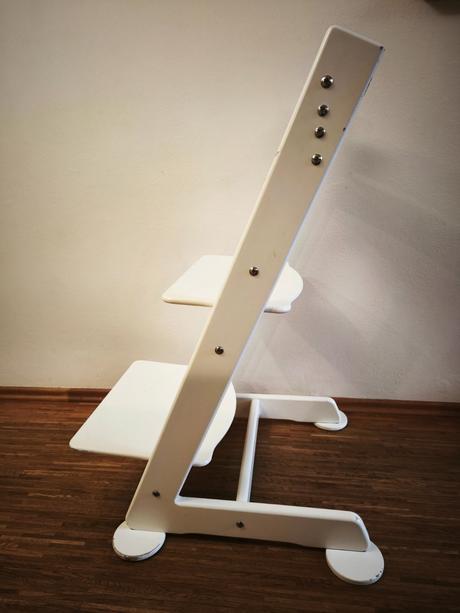 Detská rastúca stolička jitro biela, 