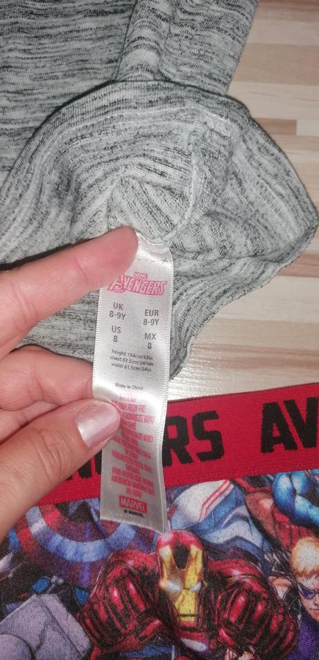 Pyžamo avengers, f&f,128