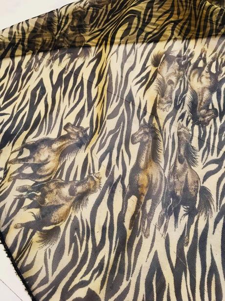 Šatka na krk - kone, xl