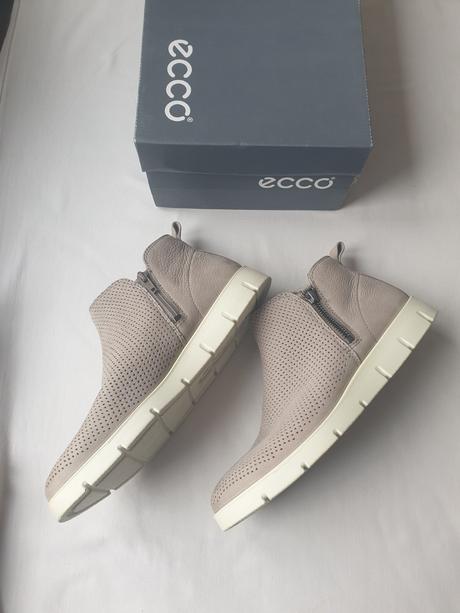 Celokožene kvalitné ecco členkové topánky, ecco,40
