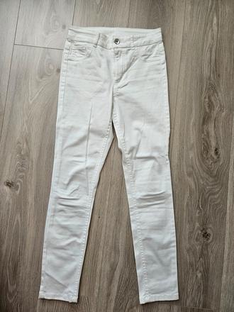 Biele riflove leginy calzedonia s, calzedonia,s