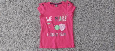 Milé tričko - na ramenách mašlička 134/140, kids,134