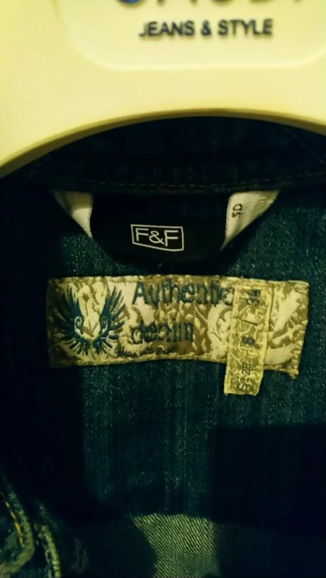 Rifľová bunda, f&f,34