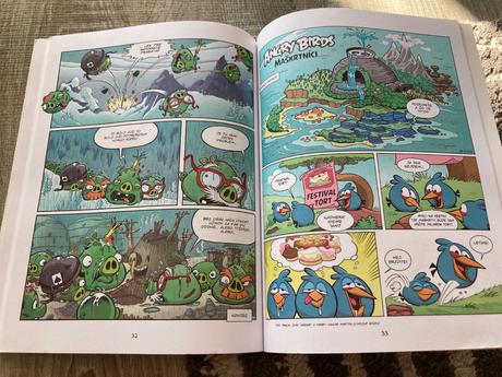 Komiks angry birds 5 dobrodružstiev,