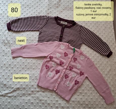 Tenke svetriky 80, next, benetton, next,80