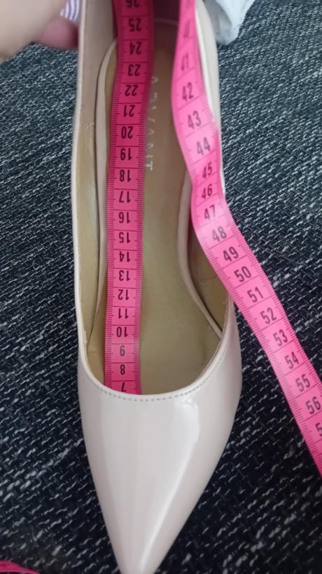 Kremove lodičky veľkosť uvedená 6 vnútorná dĺžka 2, 