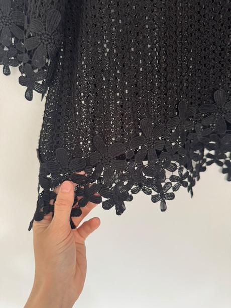 Čierna bluzka, reserved,s