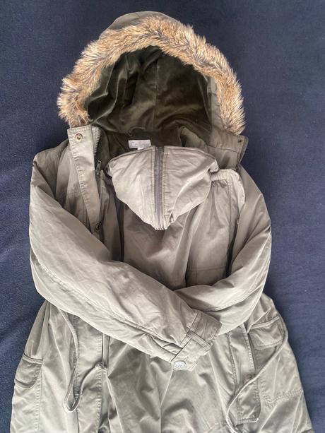Bunda na nosenie / bunda so vsadkou / parka, 40