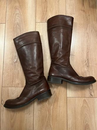 Čižmy kožené, 37