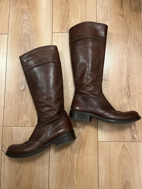 Čižmy kožené, 37