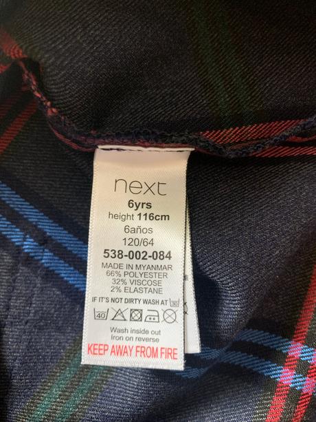 Next dievčenské šaty na traky veľ. 116 (6 r.), next,116