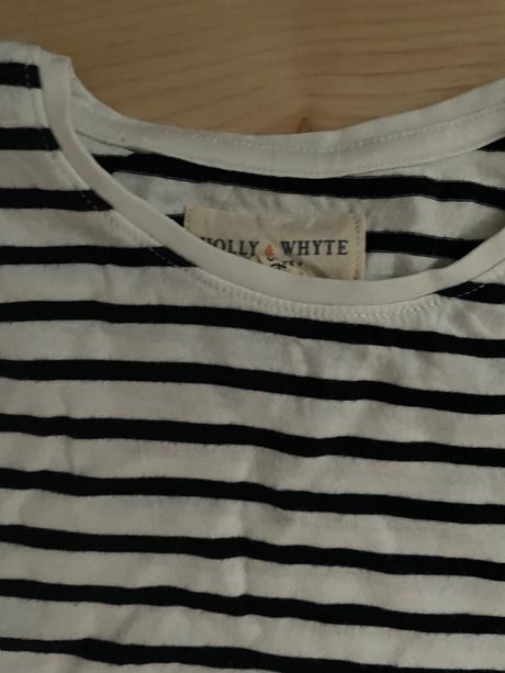 Tričko pasik h&w 4-5 rokov, lindex,110