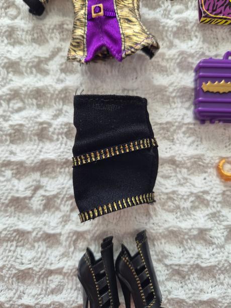 Monster high clawdeen wolf fashion pack, 