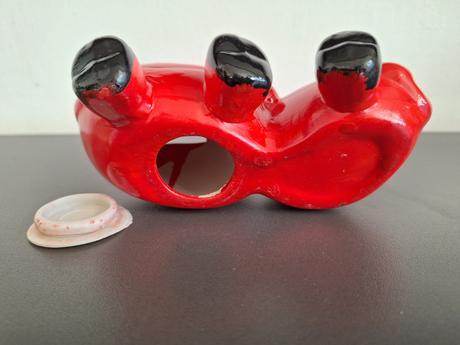 Keramická pokladnička srdiečka,