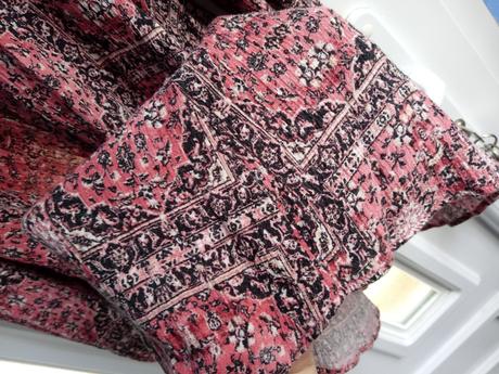 Tenká tunika, bershka,l