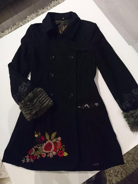 Kabát desigual, desigual,36