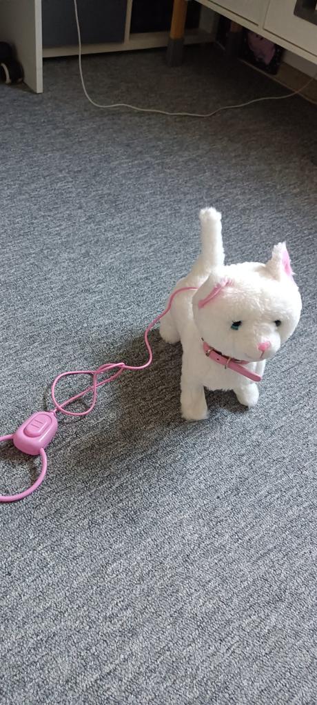 Plyšová mačka na baterky, 