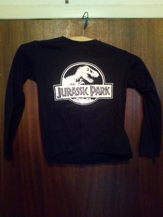 Jurský park tričko, xs