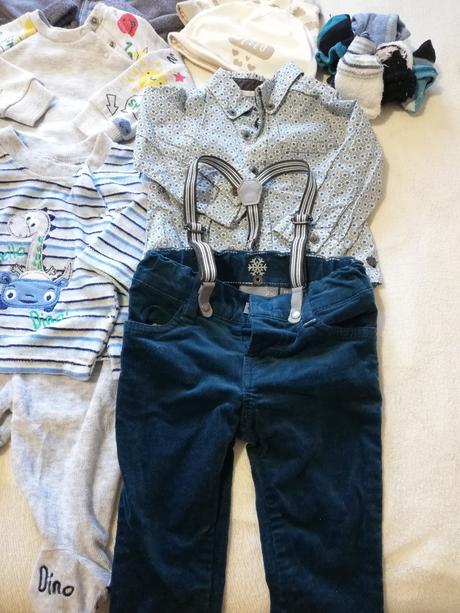 Balík oblečenia 3-6 m., 68–80