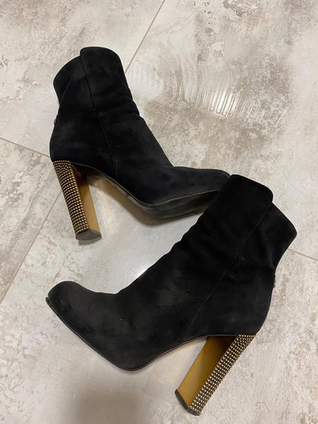 Kožené  čižmy guess, guess,38