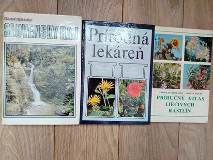 Knihy - liečivé rastliny, 
