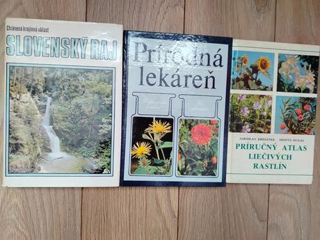 Knihy - liečivé rastliny, 