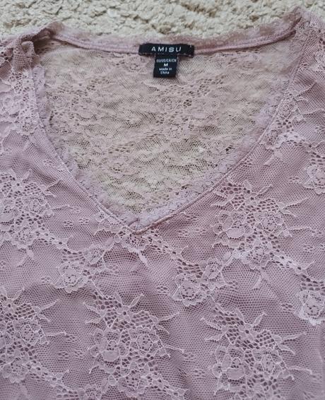 Damske jemne romanticke cipkovane tricko, amisu,s