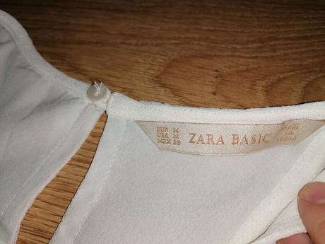 Šaty s perličkami, zara,m