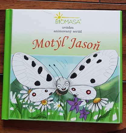 Knizka s cd motyl jason,