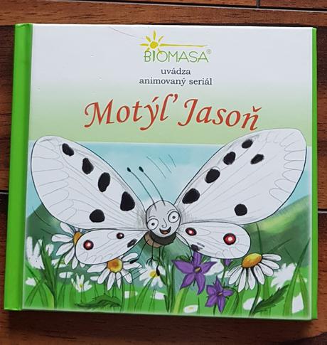 Knizka s cd motyl jason,