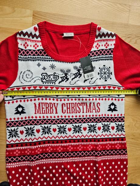 Vianočný sveter/šaty, 38