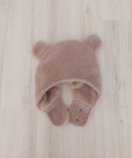 Hnedá plyšová čiapka reserved, reserved,98