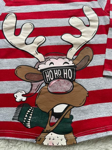 Cerveno sede pasikave tricko sobik, pepco,104