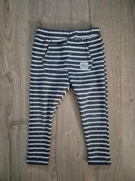 Tepláky nohavice h&m, c&a, zara, 86–98