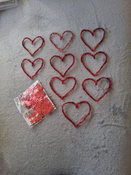 Snehová vločka 200 kusov srdce ozdoba vianoce, 