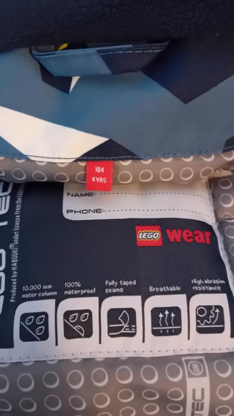 Zimná bunda, lego,104