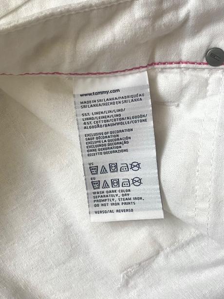 Tommy hilfiger letné nohavice, tommy hilfiger,m