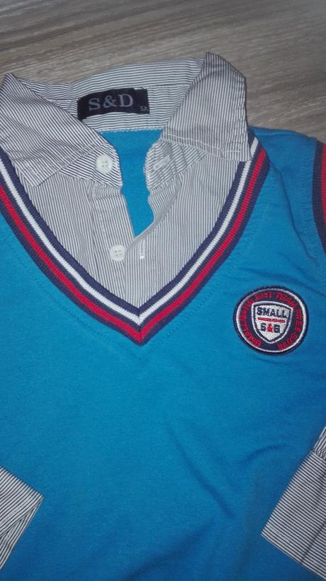 Svetrík s košieľkou, lonsdale,104