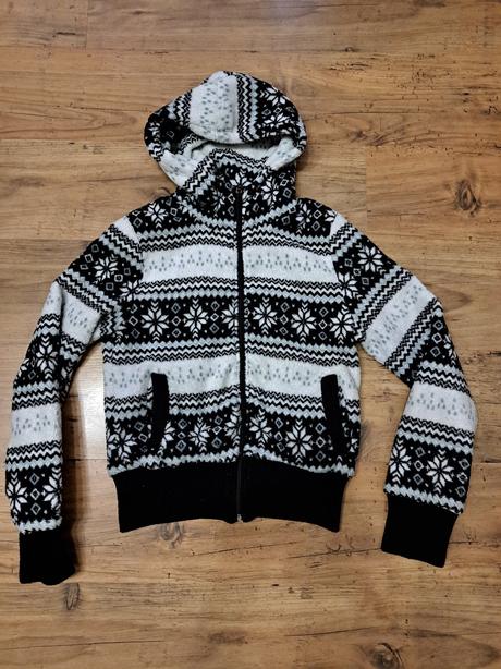 Flisova mikina, fishbone,m