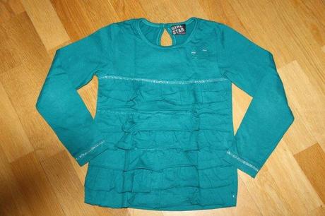 Tričko s volánikmi, 128