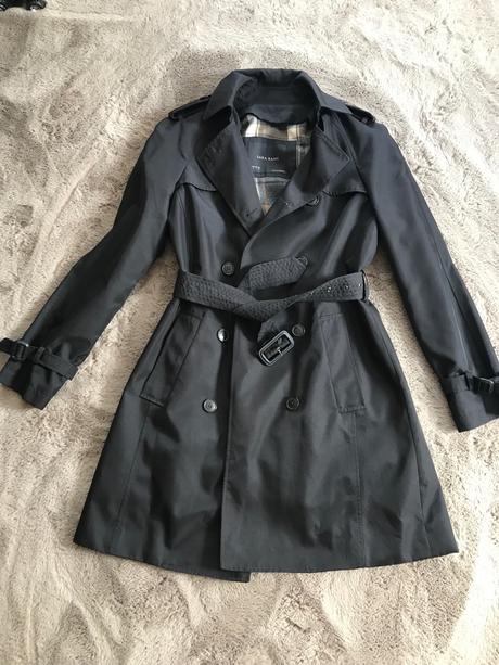 Stylovy trenckot s odnimatelnou podsivkou, zara,36