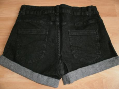 1x oblečené džínsové krátke nohavice, esmara,xs